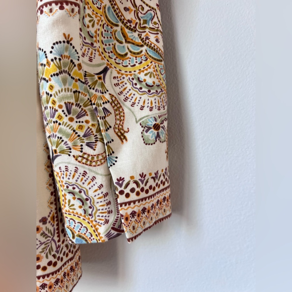 Zara Multicolor Patterned Jacket size S - image 7